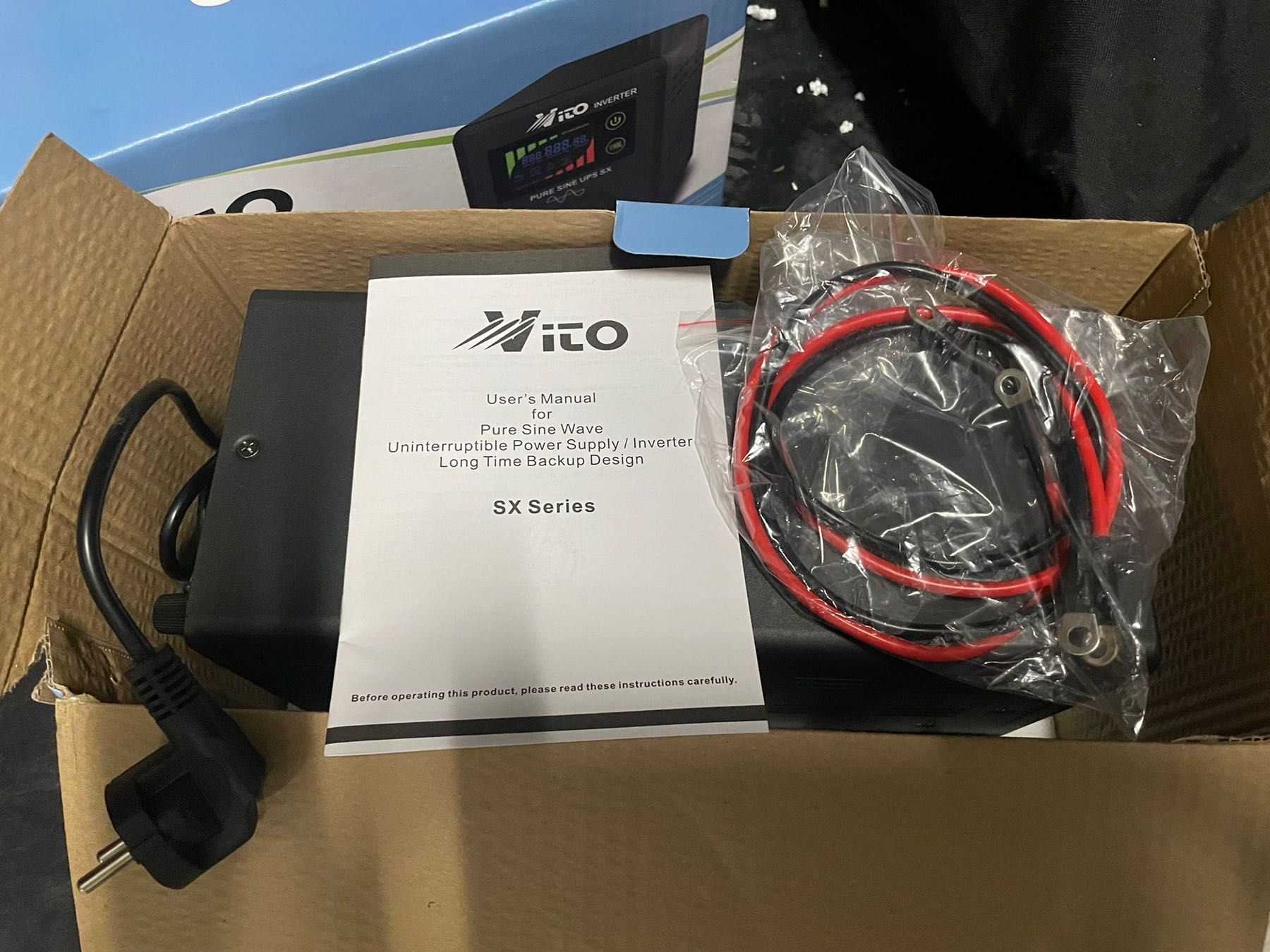 Інвертор (Инвертор) ЧИСТА СИНУСОЇДА Блок живлення котла VITO SX500VA