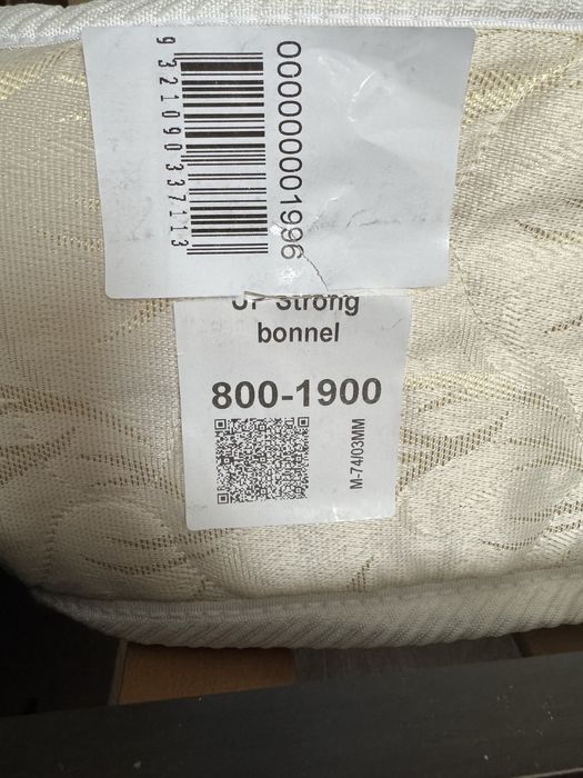 Матрац односпальний, стан нового 80*190