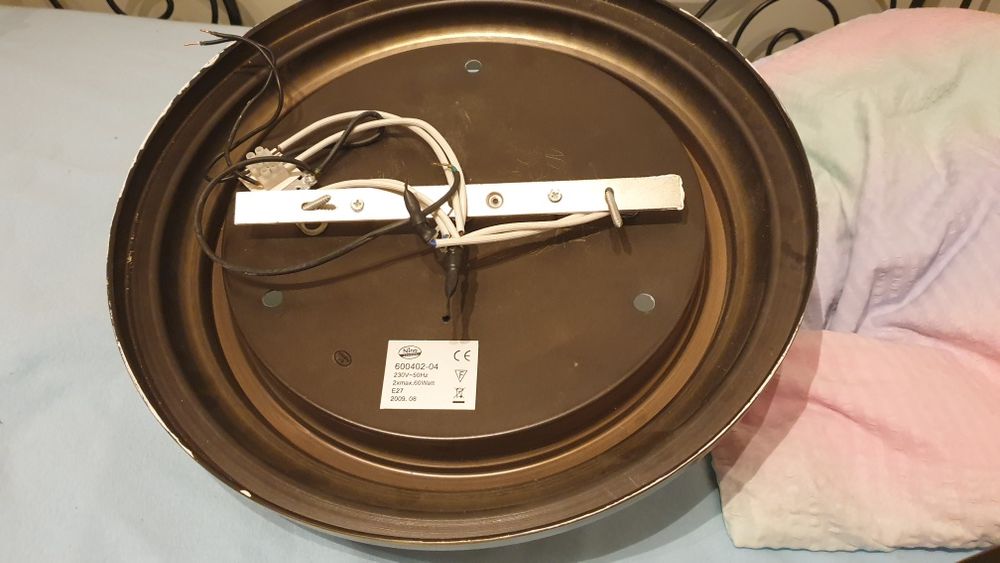 Plafon sufitowy mleczne szkło