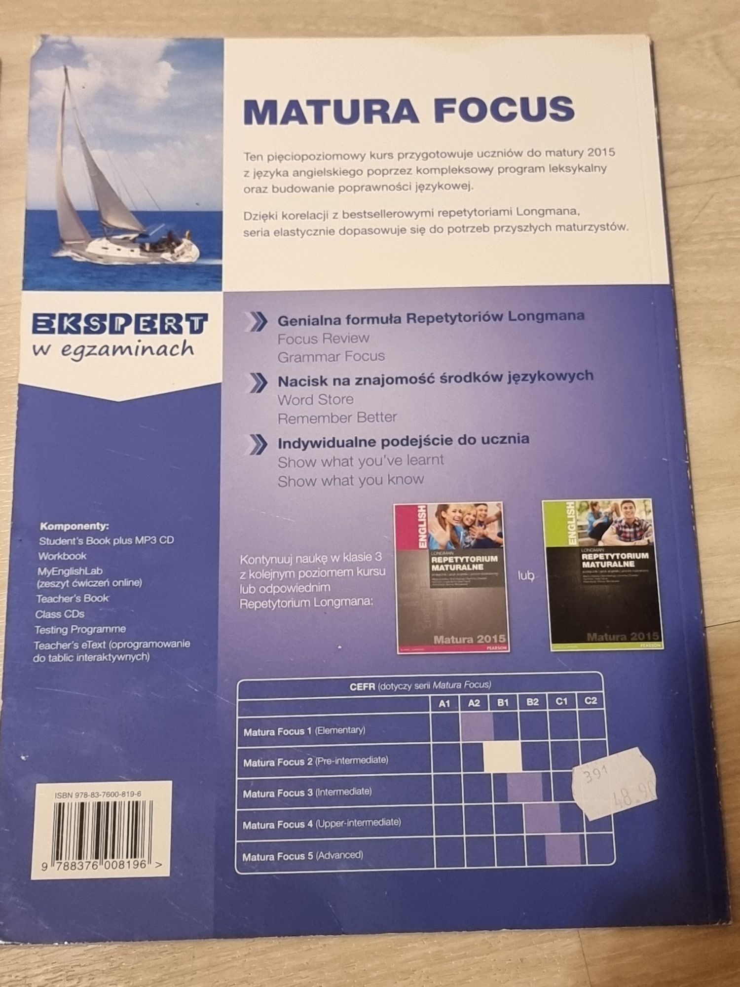 Matura focus 2 workbook A2/B1 + gratis podręcznik