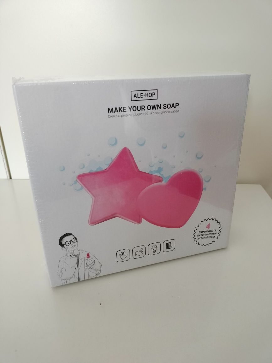 Brinquedos - kit experiências para fazer sabonetes