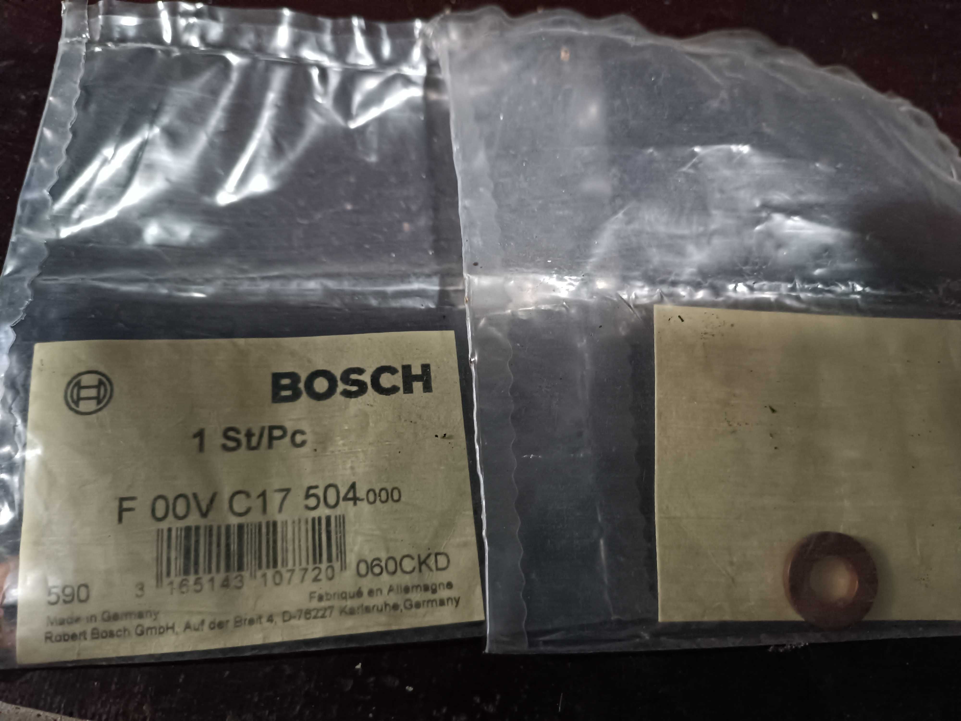 Медная шайба под форсункуBOSH  F  00V   C17  504