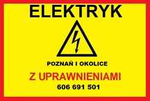 Elektryk  Instalacje  Serwis  Awarie  Montaże  Podł. Płyty indukcyjnej