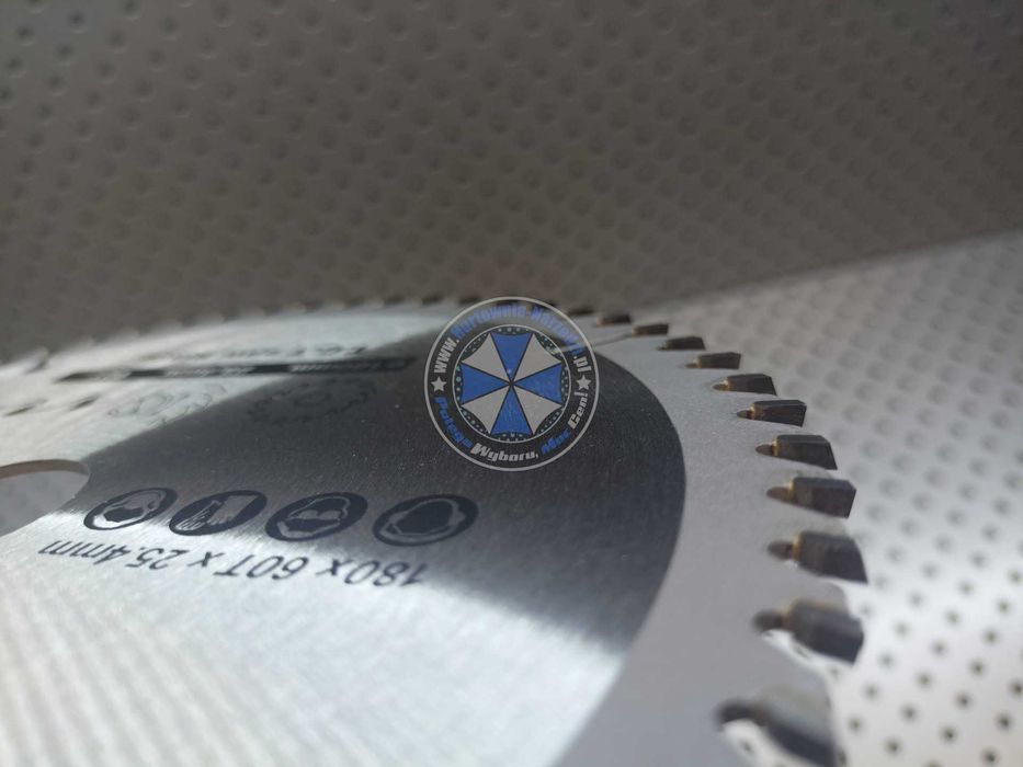 Tarcza do drewna z Widią TCT 180mm 60T tarcza do drewna 180mm 60 zębów