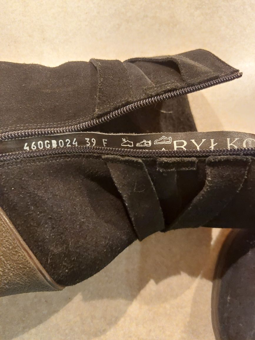 Botki Ryłko rozmiar 39