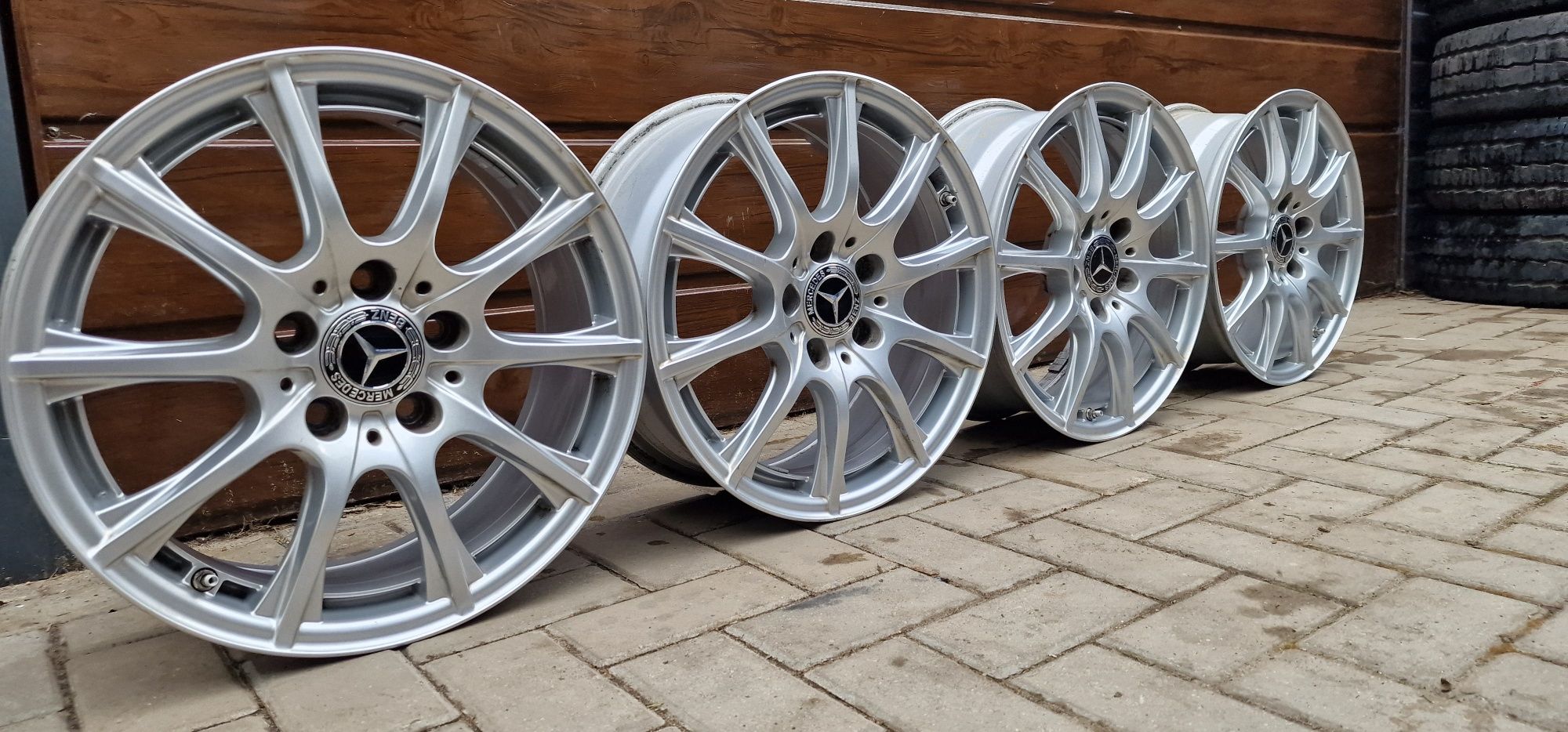 Felgi Aluminiowe Mercedes C-Klasa W-205 R16 5X112 ET38-6.5J+czujniki