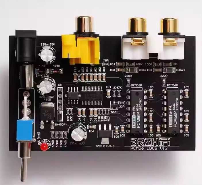 Мультибитный ЦАП DAC BRZHIFI PCM56 Цифро-аналоговый преобразователь БП
