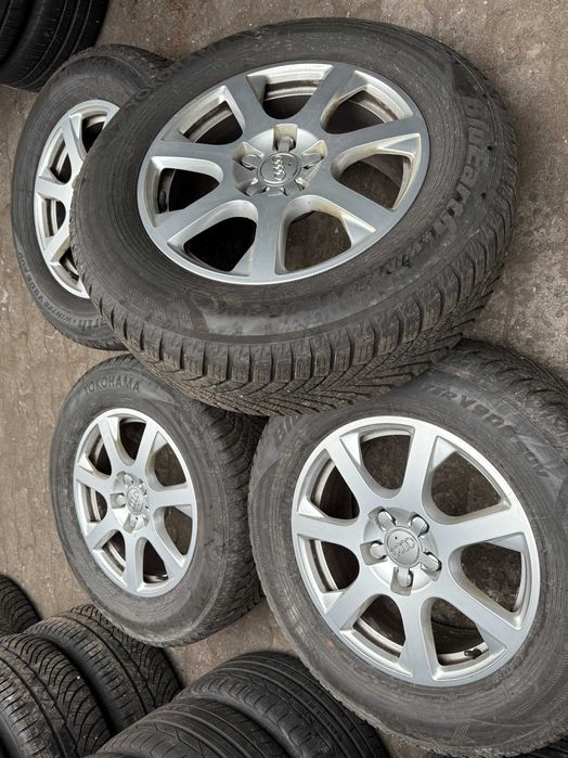 Felgi aluminiowe 17" 5x112 Audi Q5 z oponami zimowymi 2021 r.