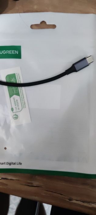 Кабель ugreen usb type c 100w 1 метр