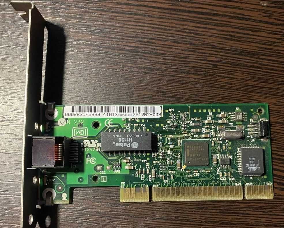 Мережеві карти Intel Pro (PCI, 1xRJ-45, 10/100/1000 Мбіт/с)