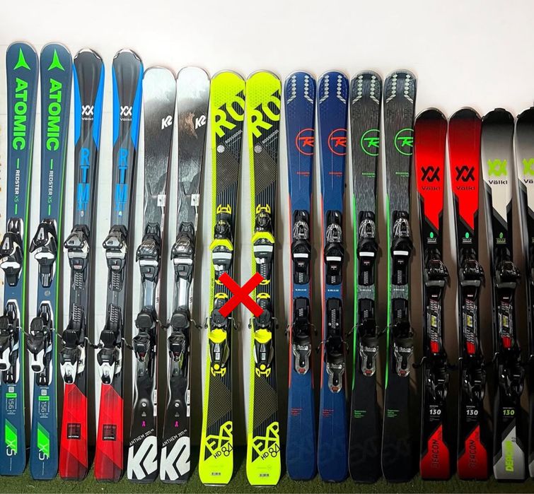 Нові лижі Atomic Rossignol Volkl K2