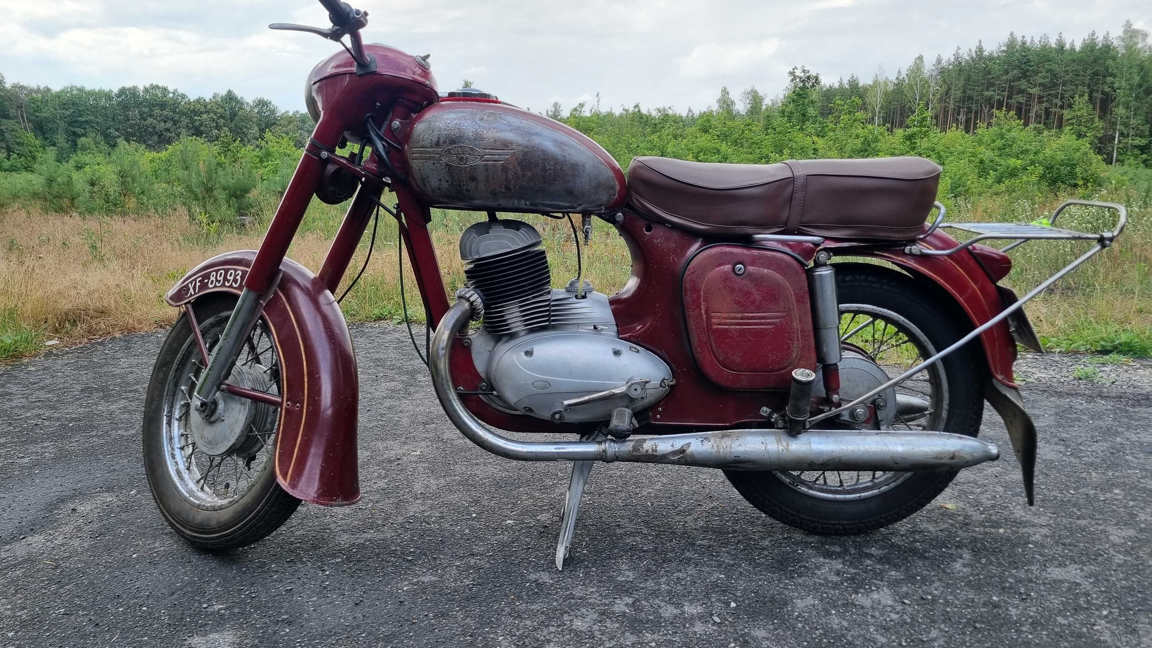 Jawa 250 model 353 z roku 1960