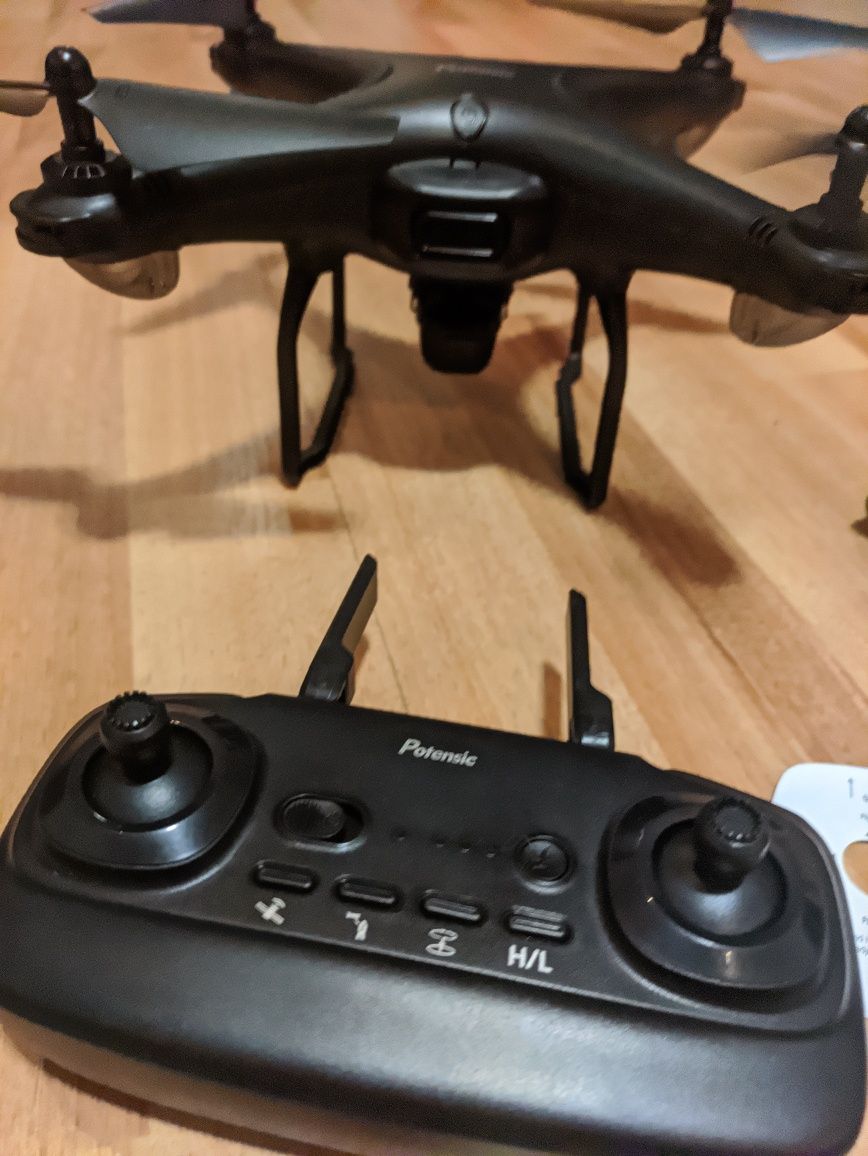 Дрон/ квадрокоптер з камерою FPV Potensic D58 • Працює 1 мотор
