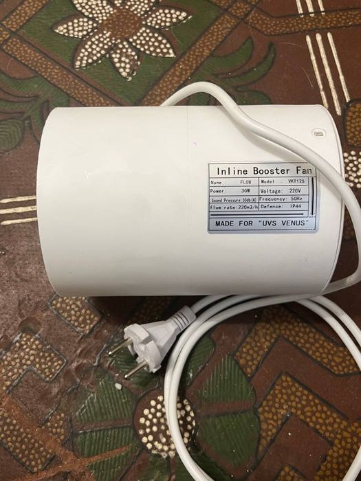 Канальный вентилятор вытяжной vkt125