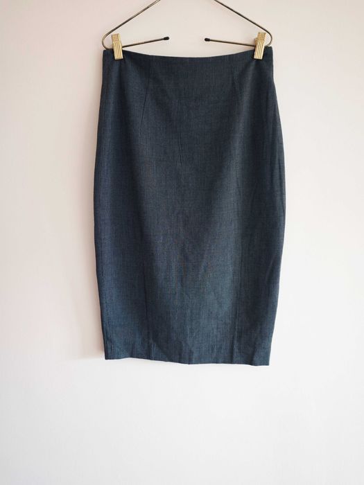 Elegancka biurowa szara ołówkowa spódnica H&M 36/S