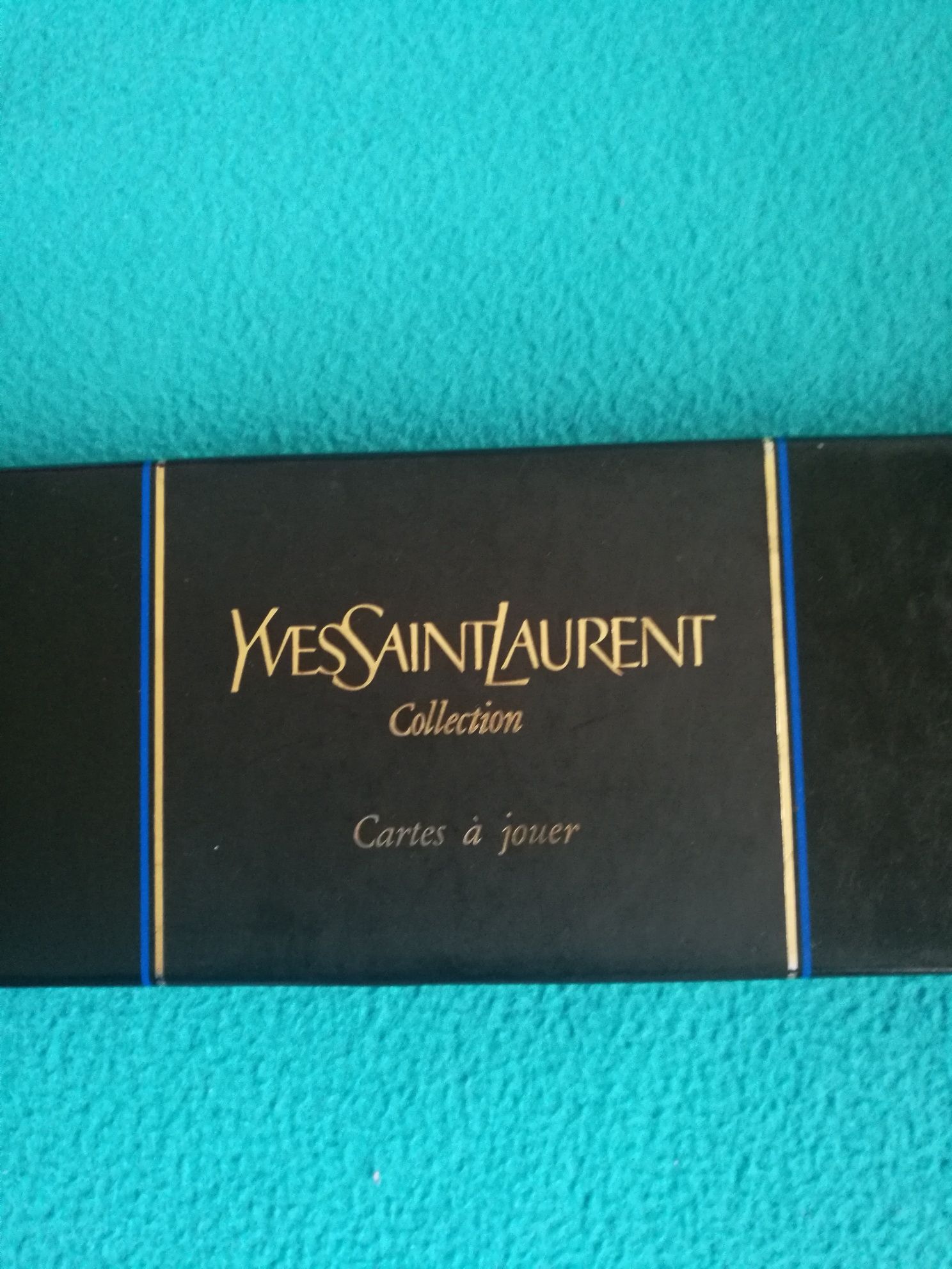 Baralho de cartas vintage  Yves Saint Laurent