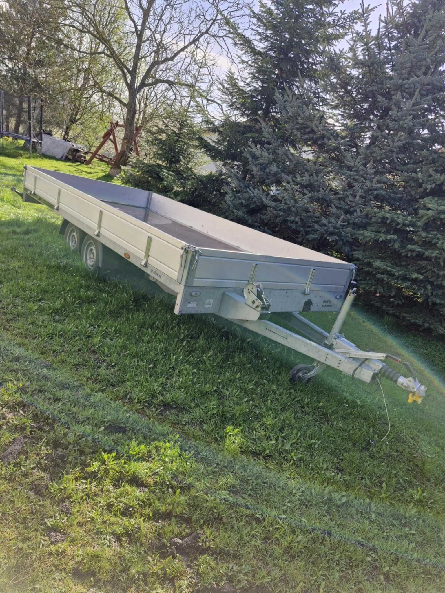 MARTZ laweta przyczepa 4.5m/2.1m 2022Rok 3T. DMC