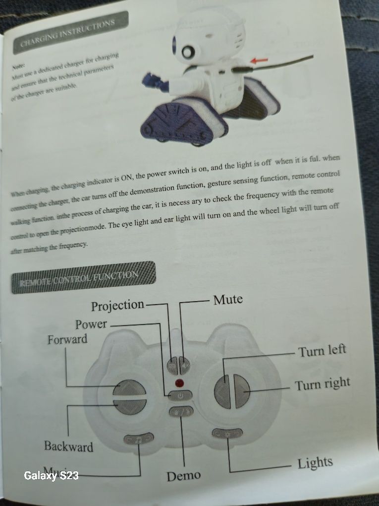 Inteligentny robot toy smart