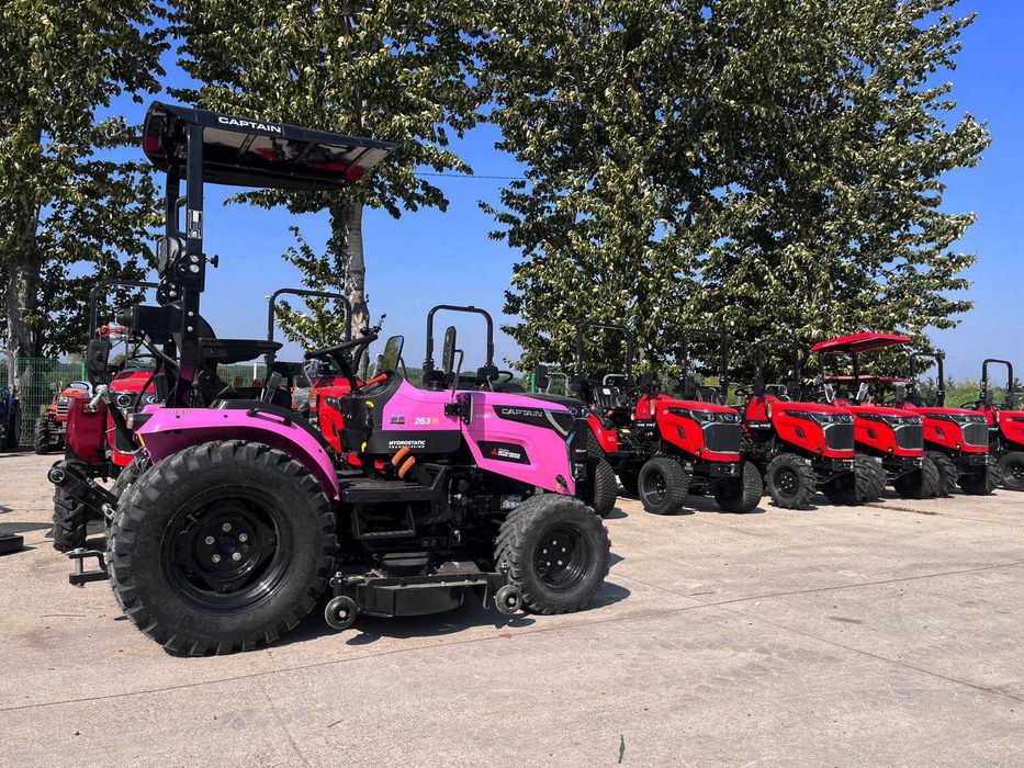 MINI Traktorek kosiarka międzyosiowa 25 KM silnik Mitsubishi , HST HIT