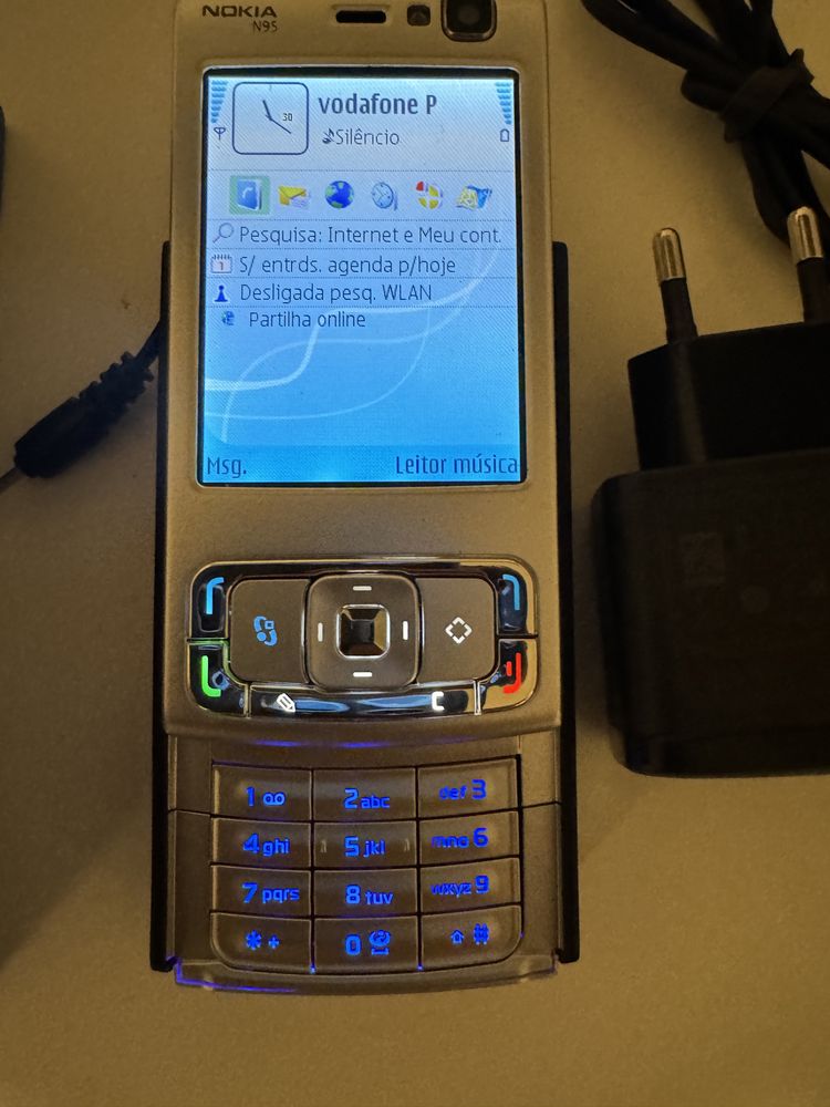 Nokia N95 com bateria nova e acessorios/caixa