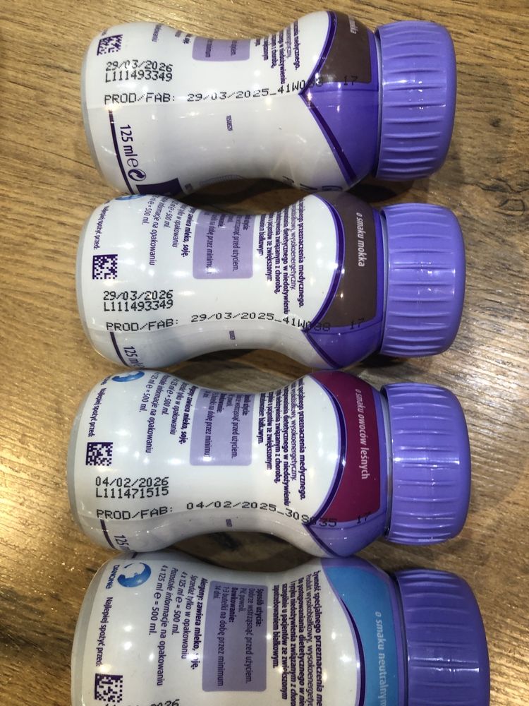 Nutridrinki4 szt. i Resource 4 szt