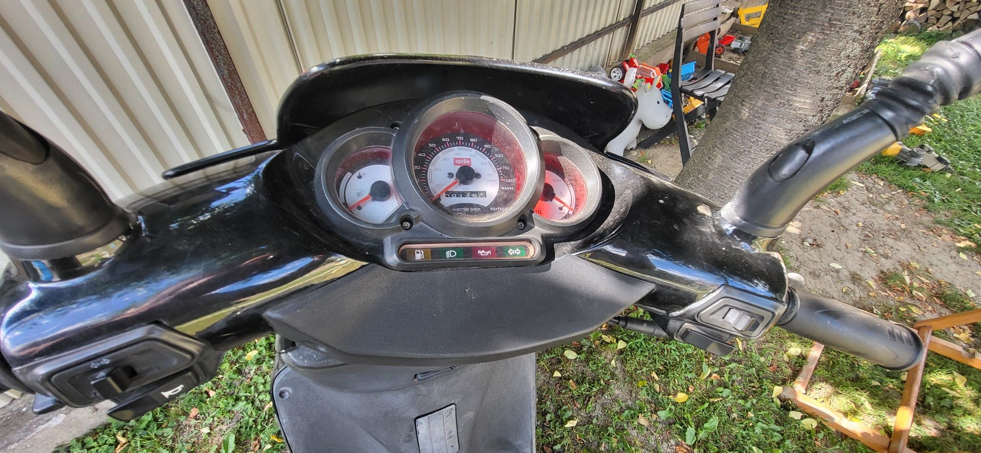 aprilia sr50 водянка