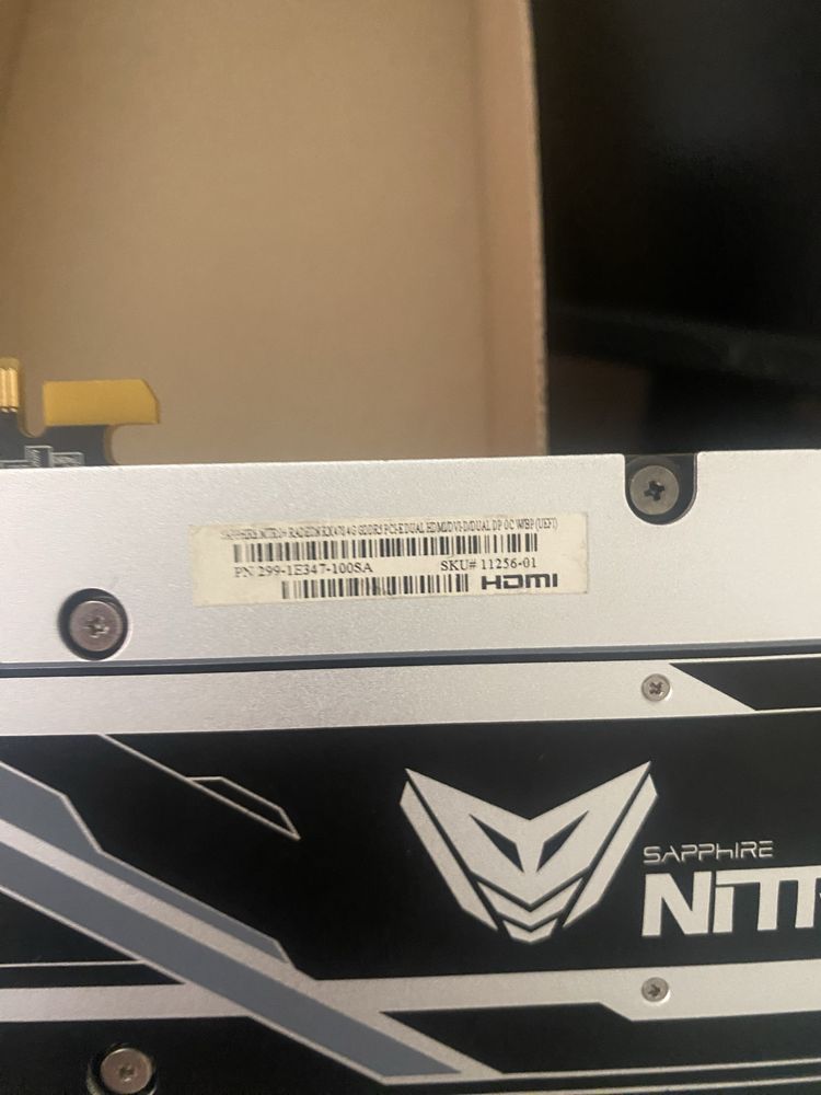 Відео карта RX470 nitro+