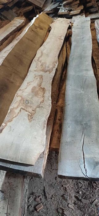 Tarcica dębowa sucha po suszarni deska dębowa 50mm długa klasa 3-4