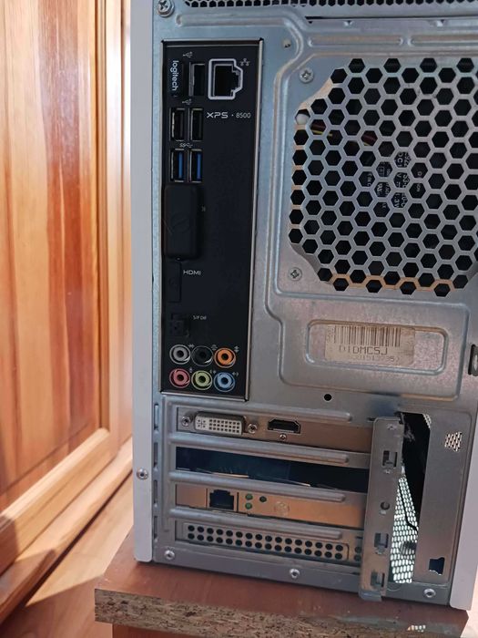 PC DELL XPS 8500 monitor BENQ GL2250 klawiatura myszka logitech MK235