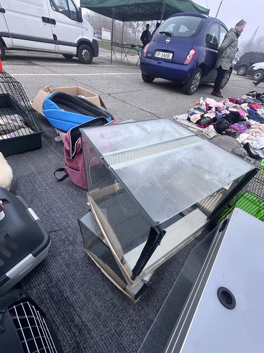 Terrarium 30x30x30 - otwierane gilotyna