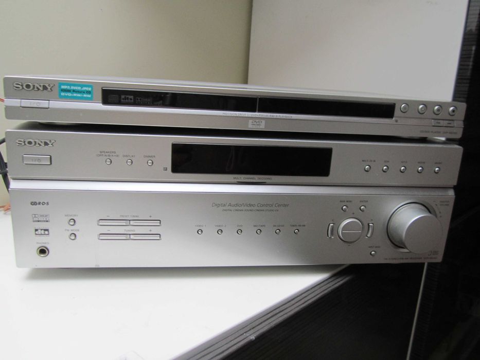 wzmacniacz ampli tuner SONY STR-DE497