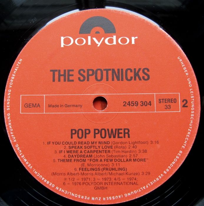 The Spotnicks – The Fantastic Spotnicks, winyl 12'', 33 rpm, EX+