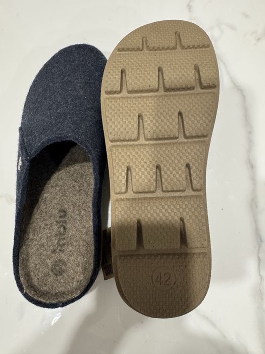 Домашні тапки з войлока