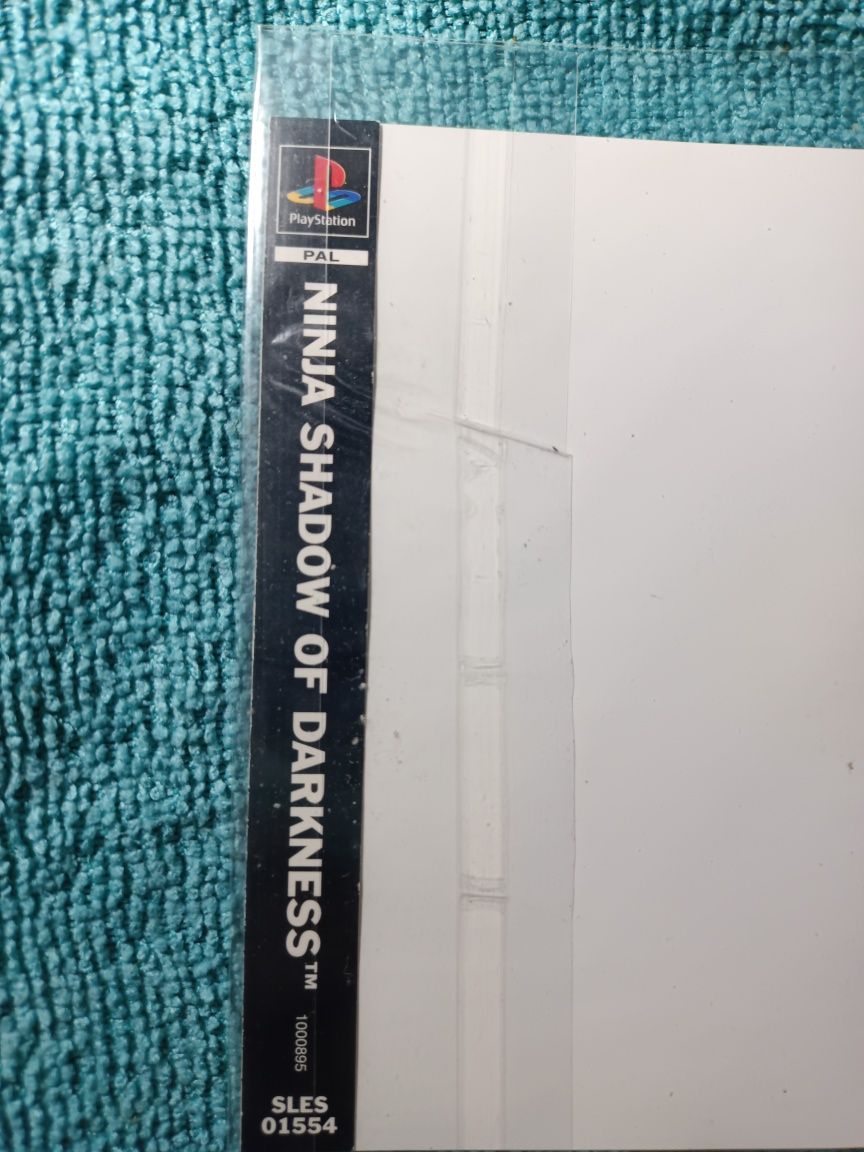 PlayStation 1 Ninja Shadow of Darkness ps1 psx Okładka Tylnia