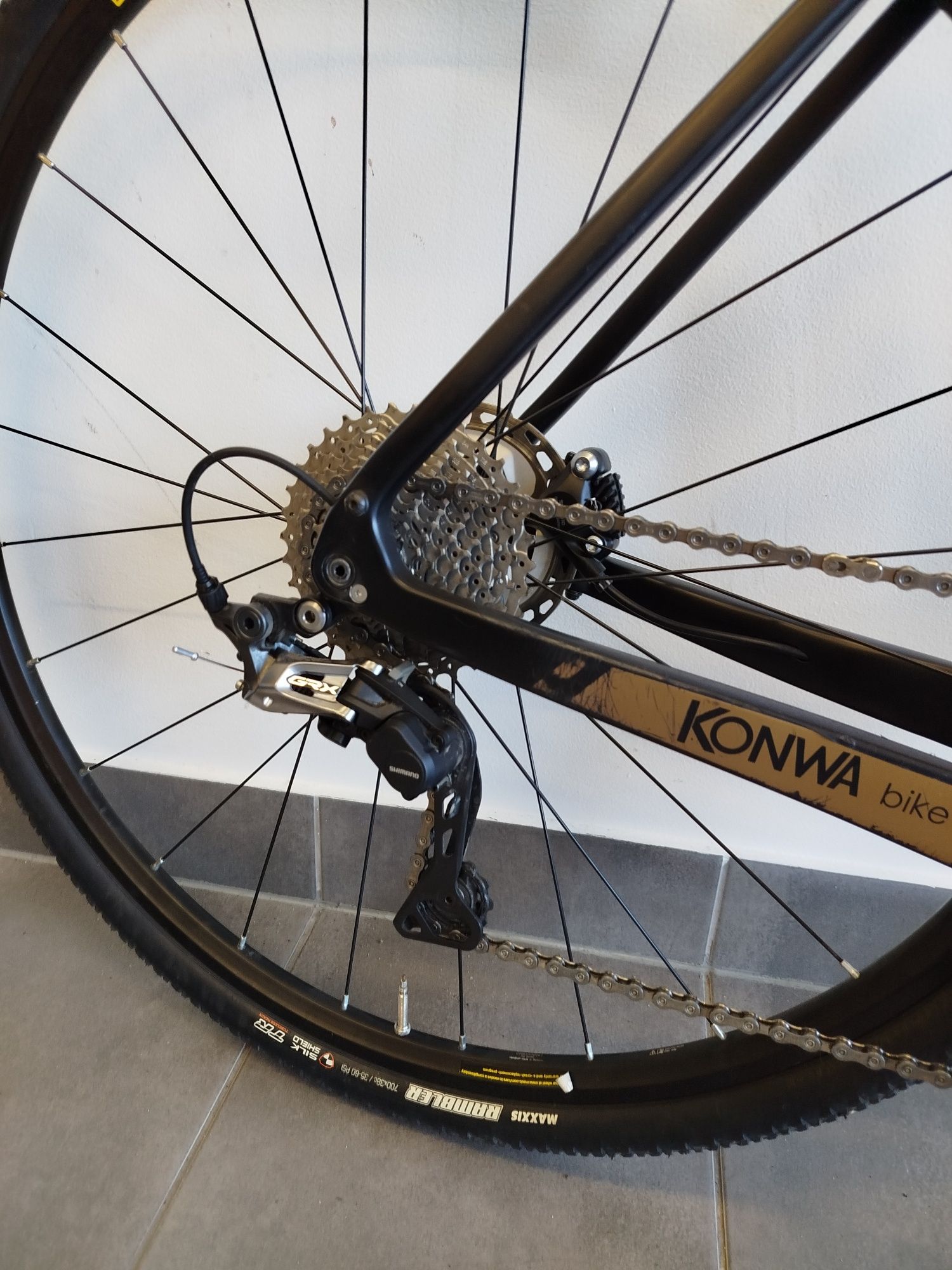 Rower Gravel Konwa-Bike 53cm GRX 2x11