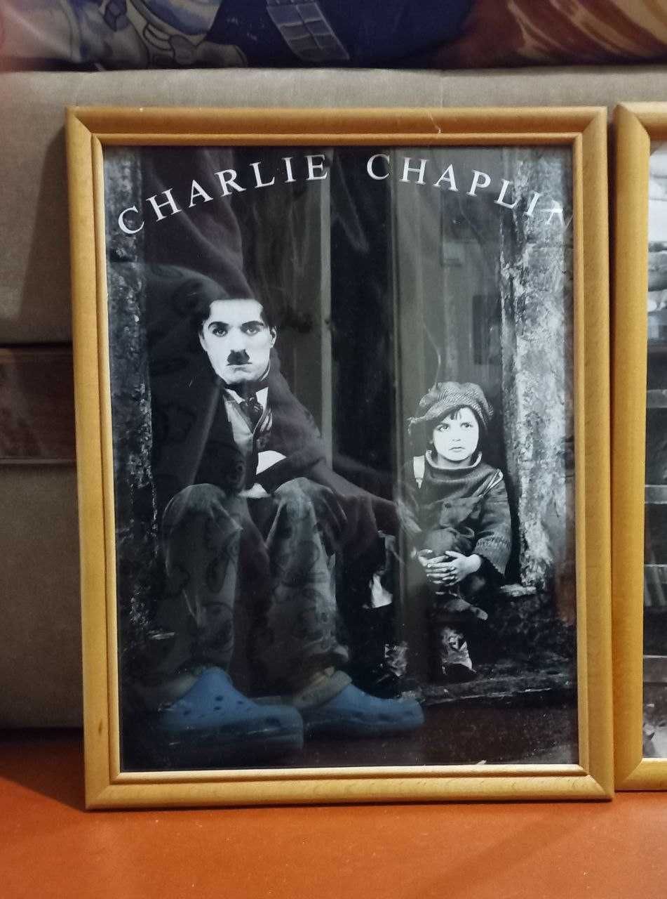 Фото Чарли Чаплин 5шт.