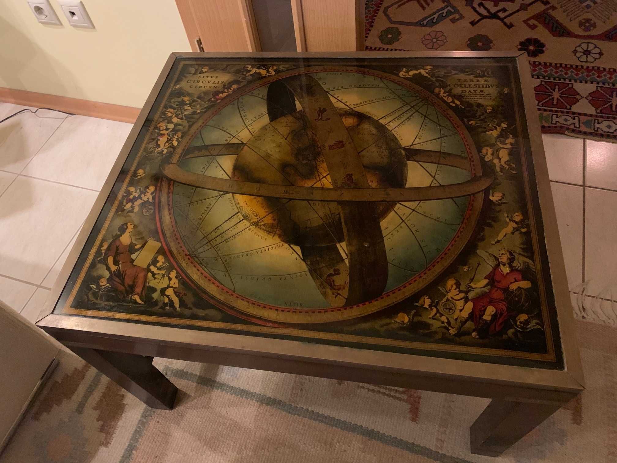 Mesa rustica de apoio