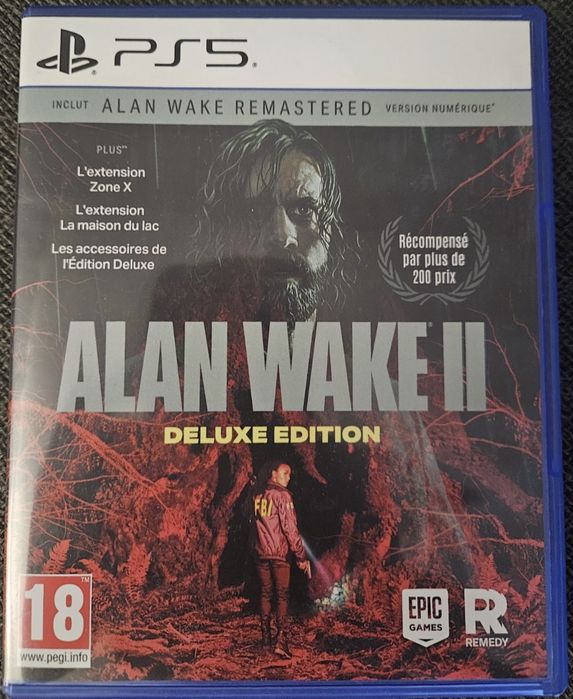 Alan Wake 2 deluxe edition PS5