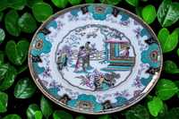 Antyczne Talerze z lat 1850/80  Boch Freres CANTON Chinoiserie b091005