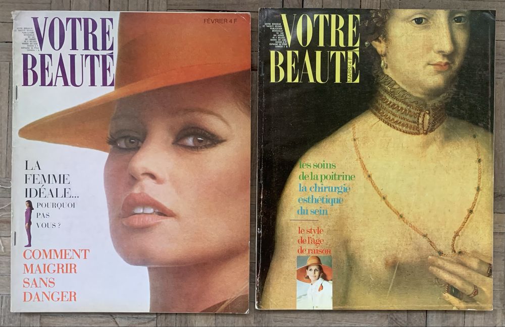 Revistas votre beaute 1968