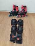 Patins com protecções