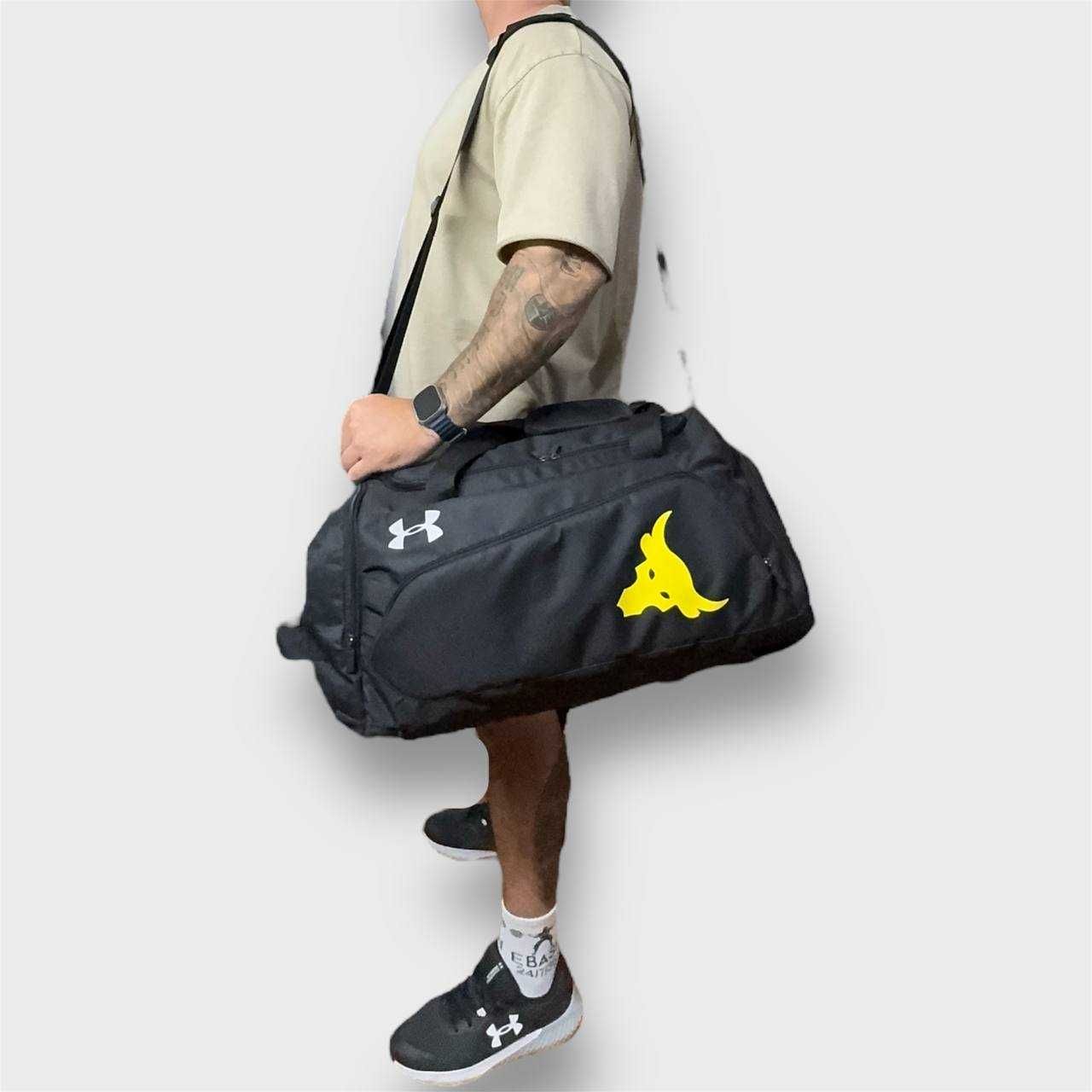 Сумка-рюкзак Under Armour Project Rock. Не Puma, не Nike, не Reebok