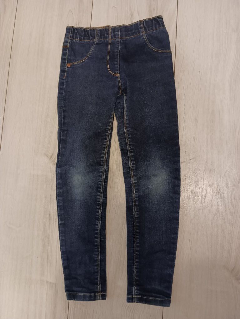 Spodnie, jeansy r.122