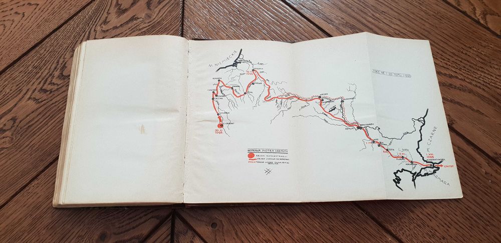 Książka rok 1939  "Krzyżowcy" Zofia Kossak - tom I