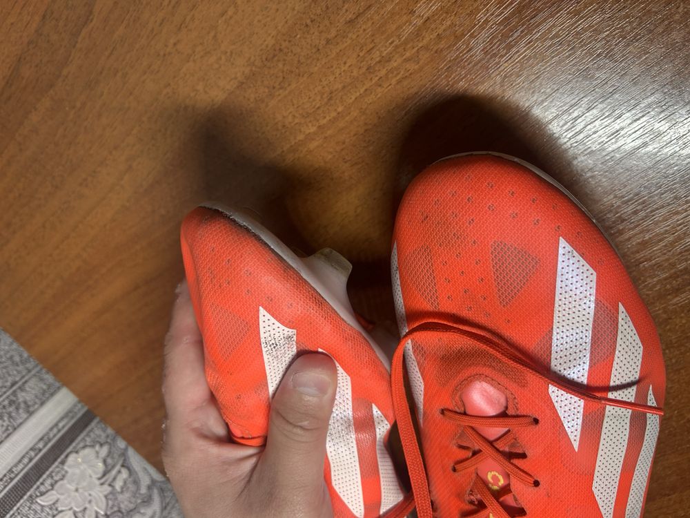 Оригінал! Професійні копочки Adidas X Crazyfast+ FG,розмір47 1/3 (30,5