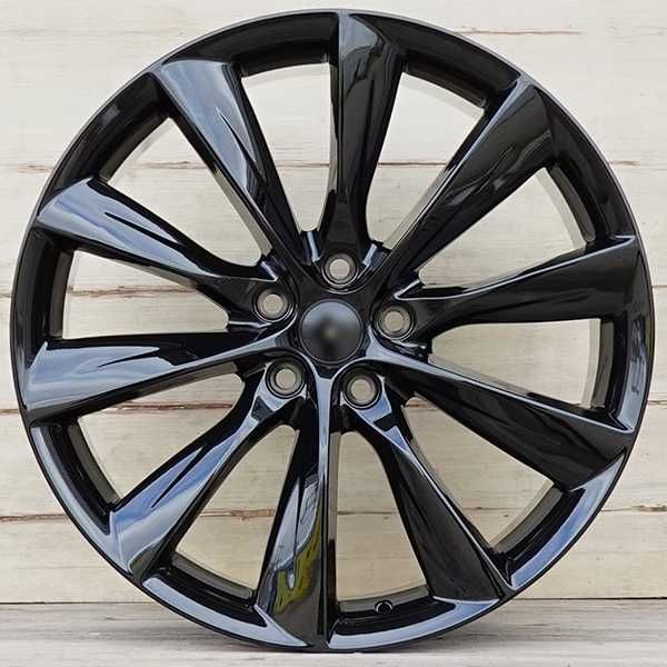 Czarne felgi R21 9J ET35  5x120 Tesla MODEL X Facelift MODEL S Refresh