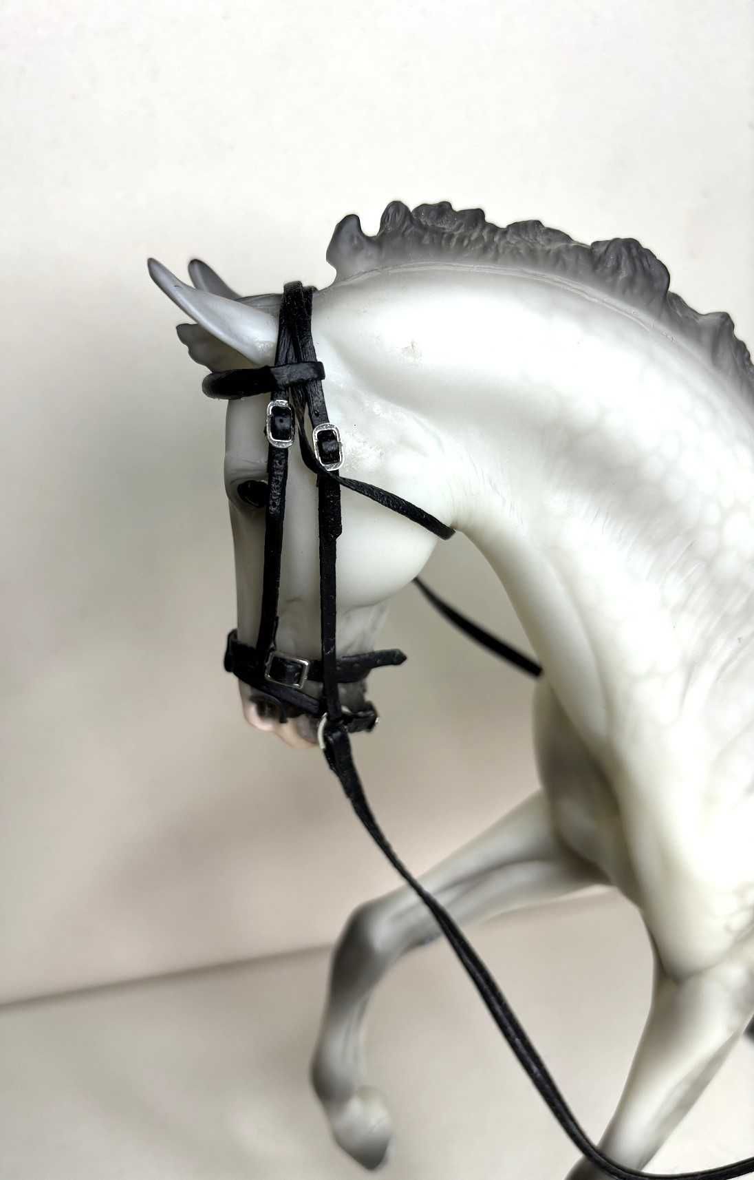Breyer komplet traditional 1:9 siodło, ogłowie, tack schleich collecta