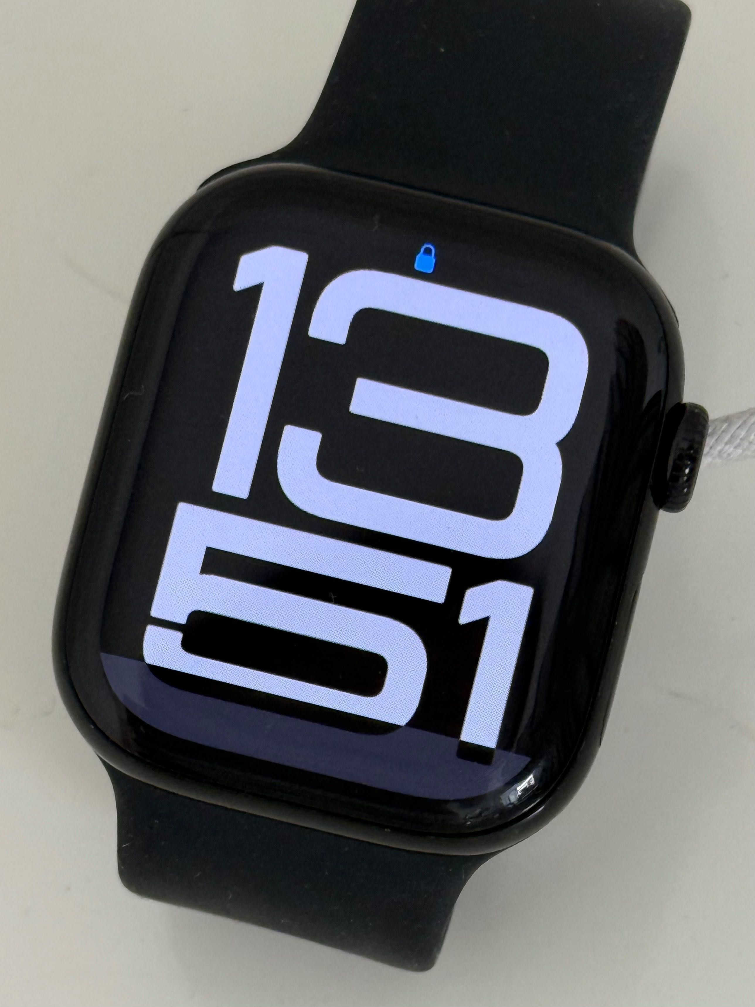 Apple Watch 42mm aluminio preto