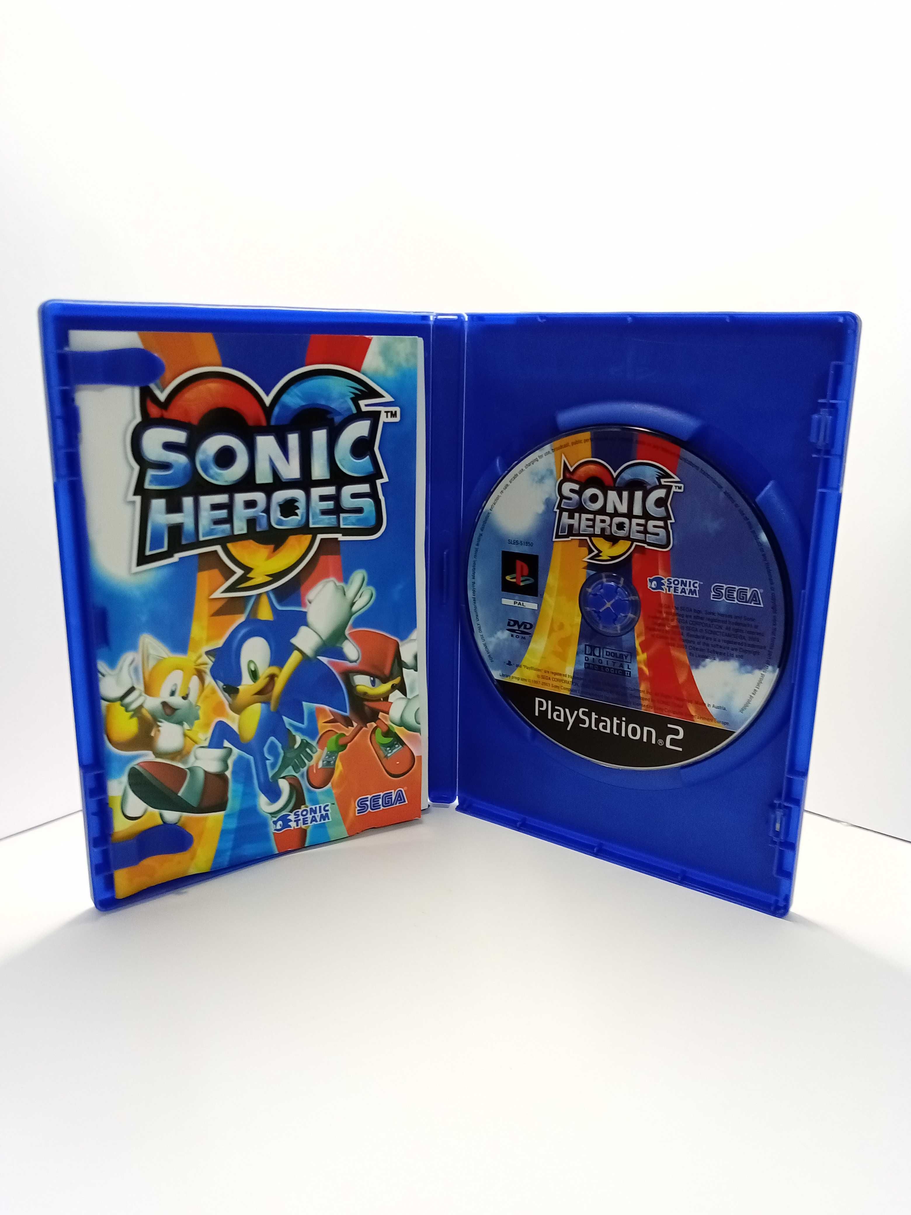 Jogo PlayStation 2 Sonic Heroes