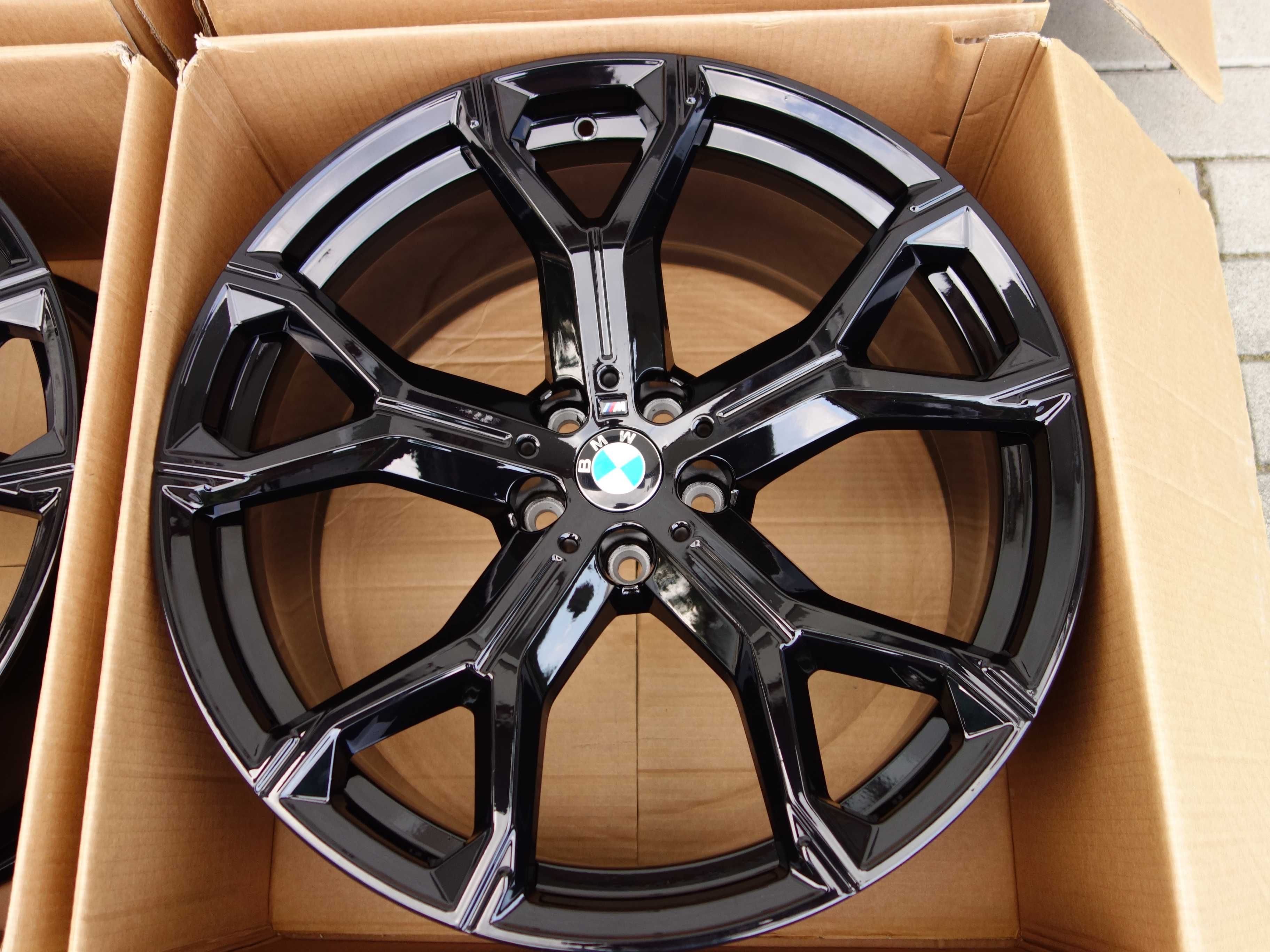 Felgi BMW X5 X6 G05 G06 21'' BLACK M-PAKIET Oryginalne!! 2 Szerokośći